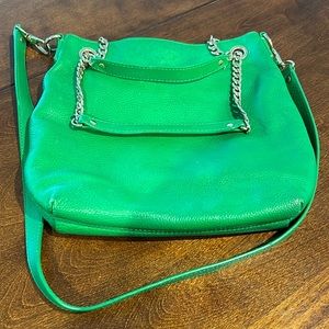 Green Michael Kors Shoulder Bag.